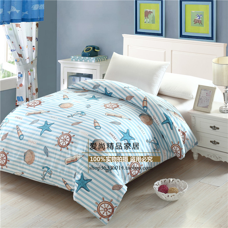 60 trẻ em bông quilt cover mảnh duy nhất mẫu giáo bé bé bông quilt cover 1.2 * 1.5 * 2 mét có thể được tùy chỉnh