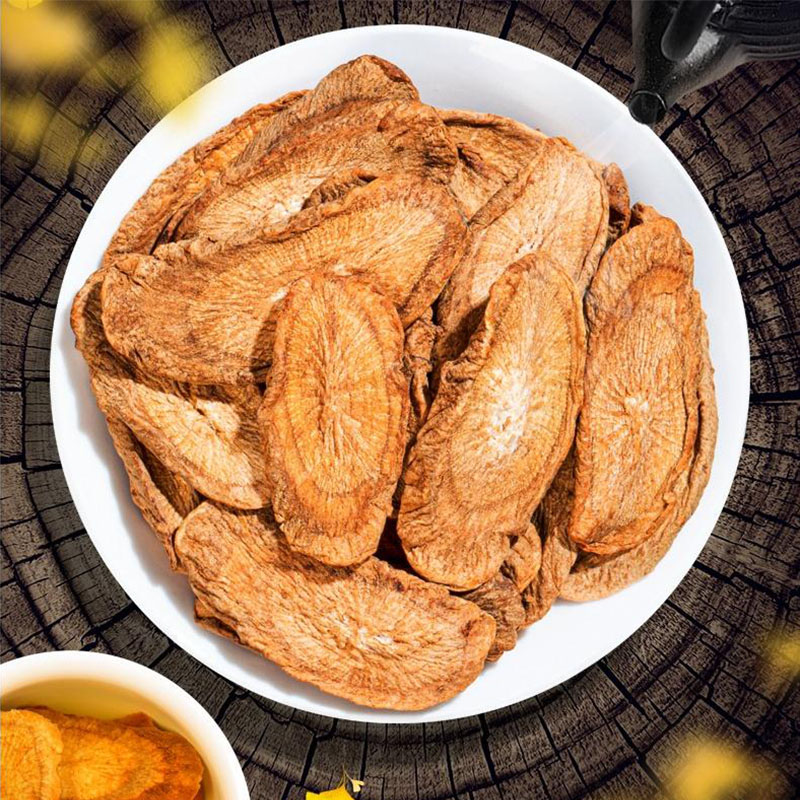 Wild burdock root slices dried burdock slices 500g