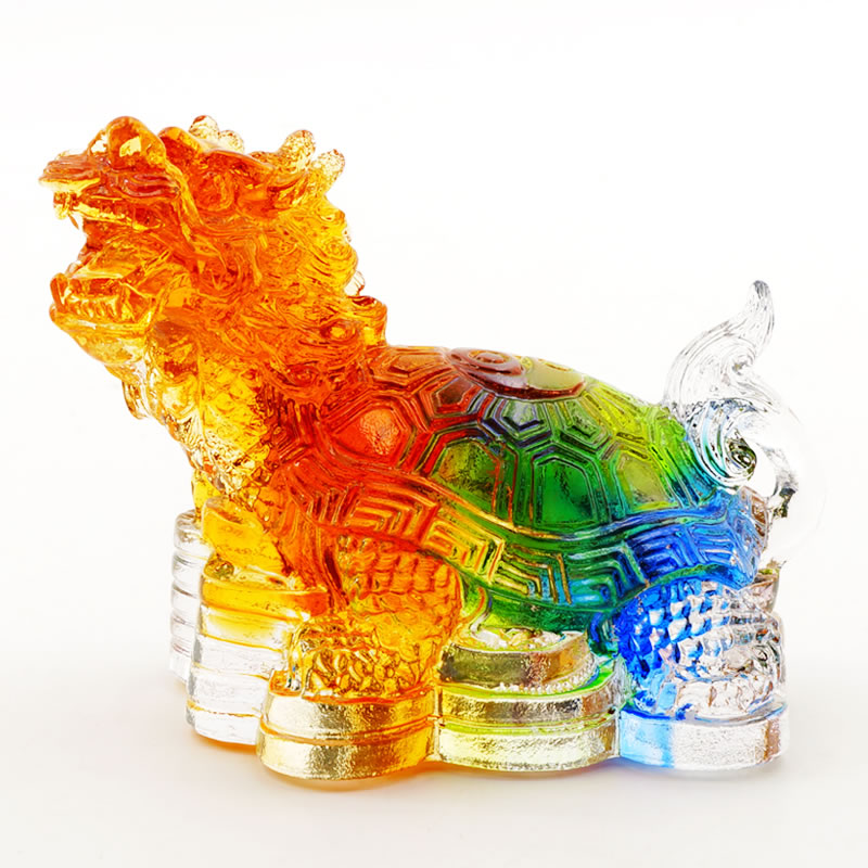 Tzu Wind Cabinet Dragon Turtle Swing Piece Gossip Gold Money Tortoise Bill Property Office Table Home Decoration Craftsmanship Ornament Gift