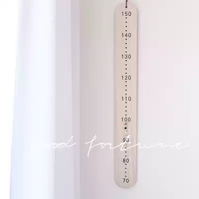 Custom INS Wind wooden height ruler kindergarten measurement height children's room decoration photography studio props
