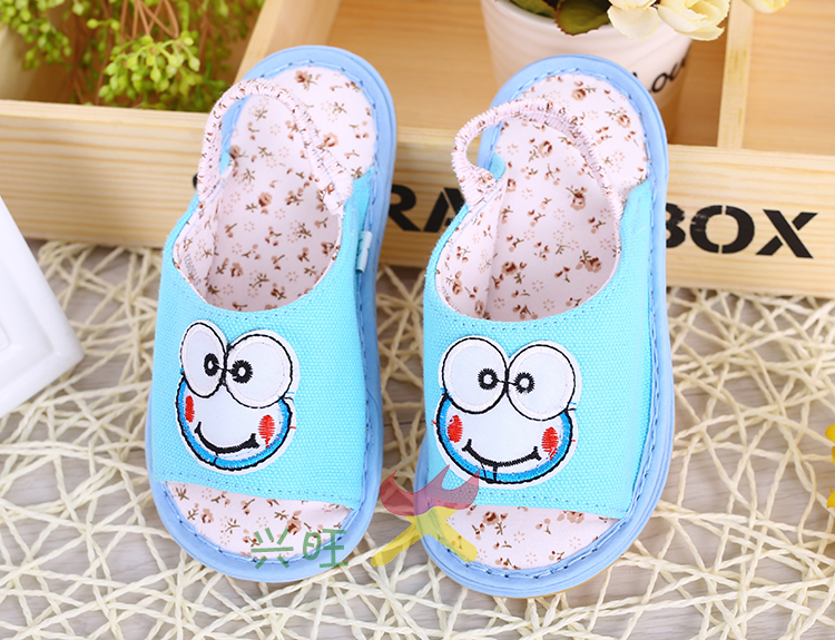 Chaussons enfants en coton pour Toute saison - semelle tendon - Ref 986967 Image 7
