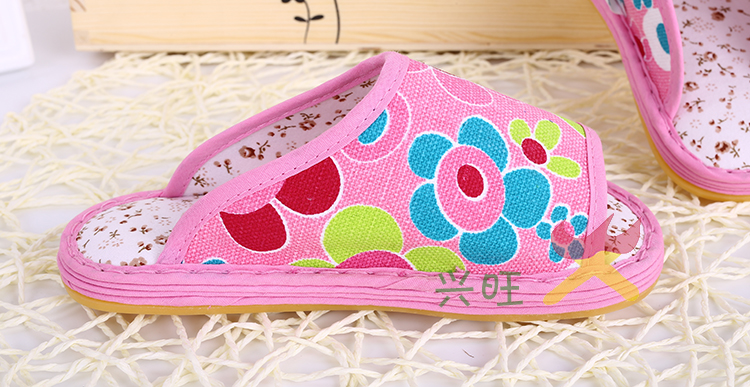 Chaussons enfants en coton pour Toute saison - semelle tendon - Ref 986967 Image 22