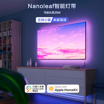 Green Nuo Nanoleaf smart home lights with colored light infinitesimory color RGBW atmosphere led strip Homekit