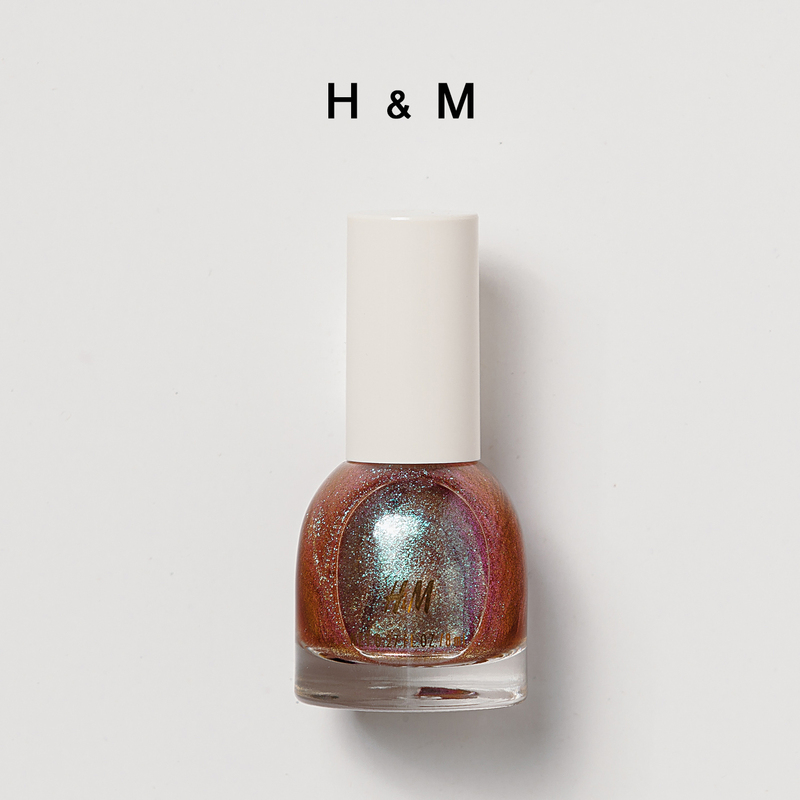 Hm Nail Polish Cinnamon Spark/Candy Floss/Pinemere/Green as Gold