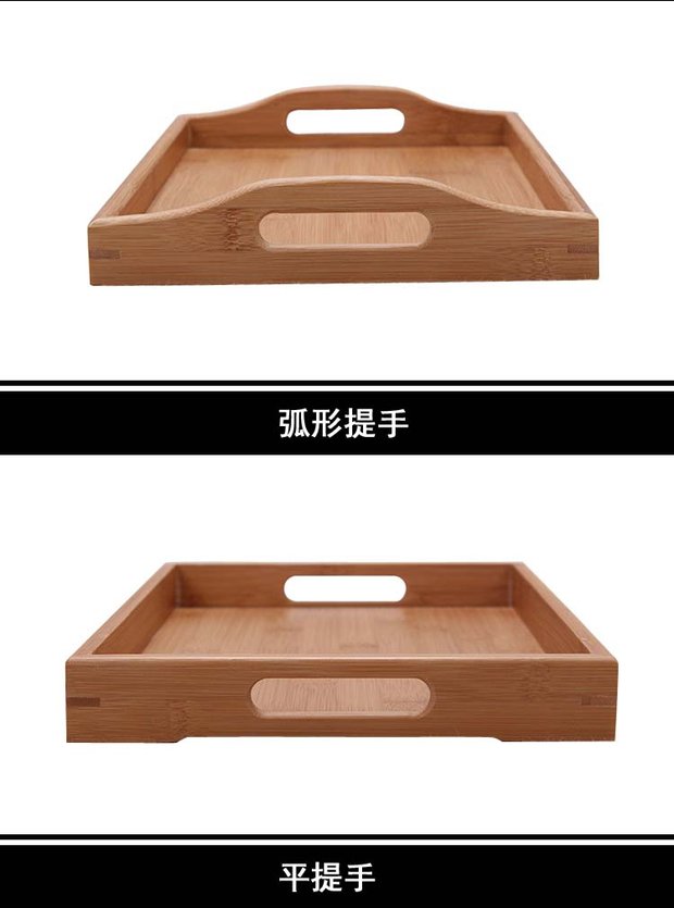 Tre khay vuông khay trà khay trà tre khay trà Kung Fu bộ trà nghệ thuật với khay gỗ tre tấm gỗ lớn khay gỗ decor