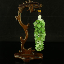 One Price Natural Xinjiang Hetian Jade Jasper polished car hanging certificate