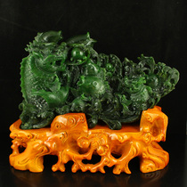 One Price Natural Xinjiang Hetian Jade Jasper carved ornaments