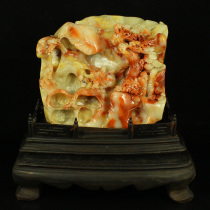 One price natural Fujian Shoushan stone Seiko carving ornaments Deep mountain friends send certificate 