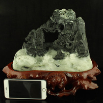 One price natural Nanyang Dushan Jade Seiko carved ornaments smooth sailing send certificate