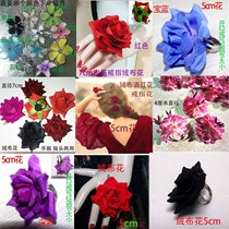 Performance red flannel simulation rose ring flower girl handmade ring flower bride bridesmaid jewelry over 18 yuan