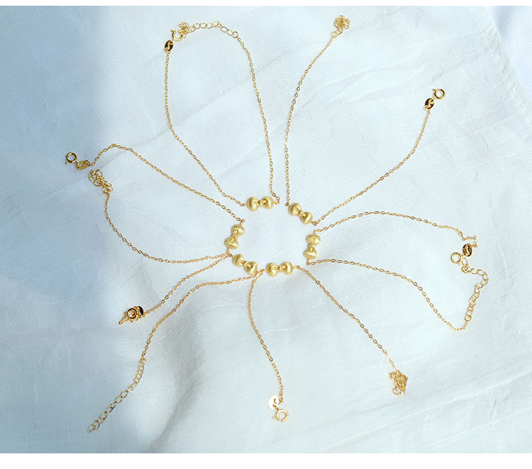 Bracelet de cheville Femme OTHER   en Argenterie - Ref 3101564 Image 12