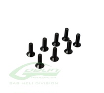 SAB GOBLIN flat head hexagon socket screw M2 5X8(8)(HC125-S)