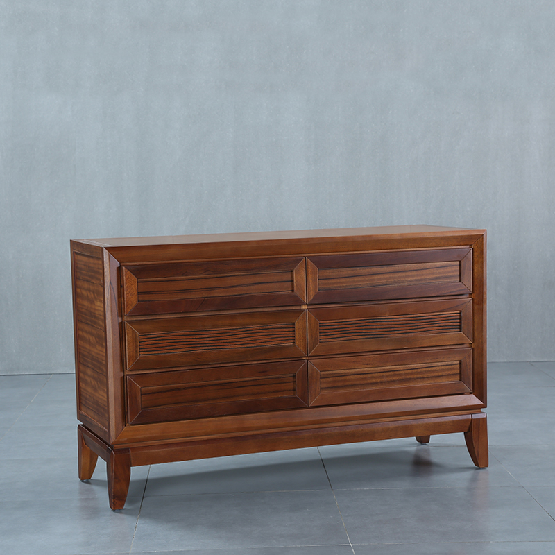 Ronglin betel nut furniture modern Chinese solid wood leg furniture bedroom with makeup bench makeup mirror C031