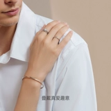 CRD Crang Diamond Prefosal Diamond Ring Six -Claw Platinum Natural True Drilling Women One Clark 30/50 подарки