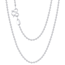 CRD PT950 platinum cross chain clavicle chain can be matched with a pendant and is a versatile platinum neck jewelry counter