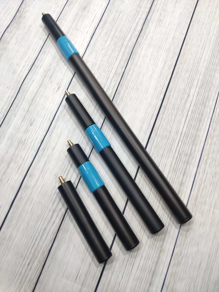 Master Cue domestic extended series of pool clubs lengthened back hand