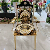 Медный металлический стульчик для кормления, золото 750 пробы