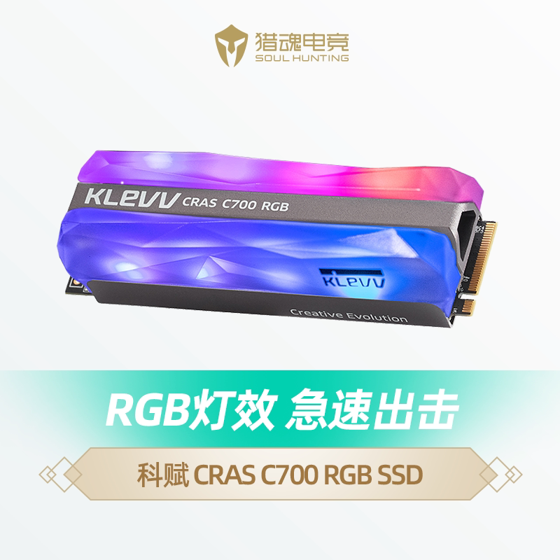 KLEVV) CRAS C700 RGB 240G 480G 960G M 2 2280 NVMe