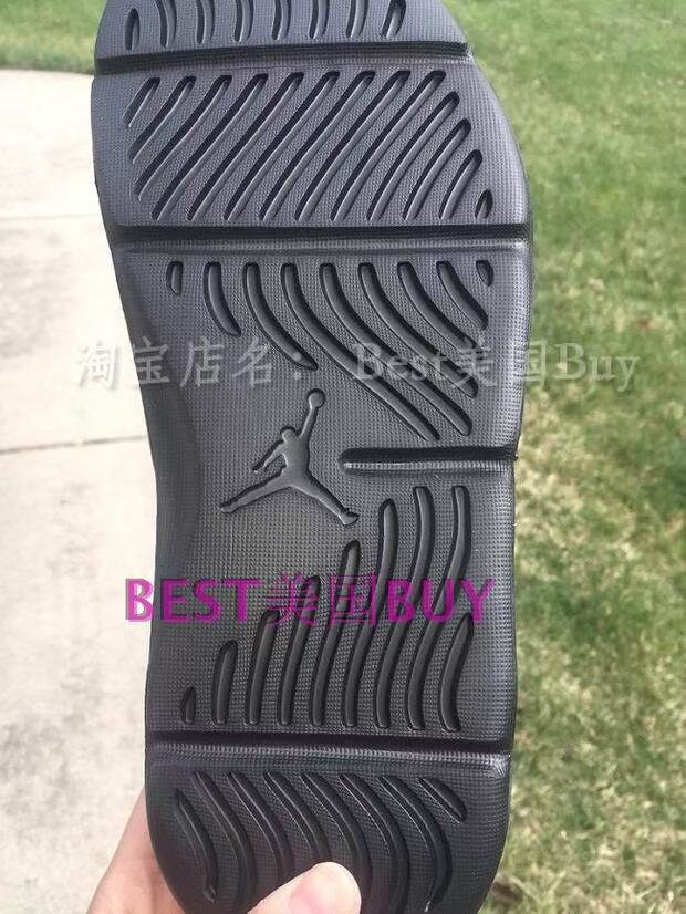 Jordan Hydro 5 AJ5 Joe 5 Dép thể thao màu đen và trắng Giày dép nam Velcro dép quai hậu