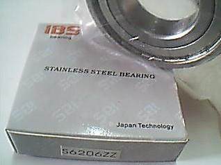 SS6206ZZ S6206 30*62*16 440 stainless steel bearing inner diameter 30 outer diameter 62 height 16mm