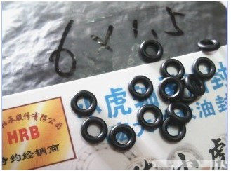 6X1 5 6 * 1 5 black Dinzing rubber Rubber O-ring outer diameter 6 inner diameter 3 wire diameter 1 5 mm