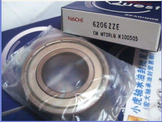 6206ZZE 80206 30 * 62 * 16 NACHI Japan Import bearing inner diameter 30 outer diameter 62 62 16 mm