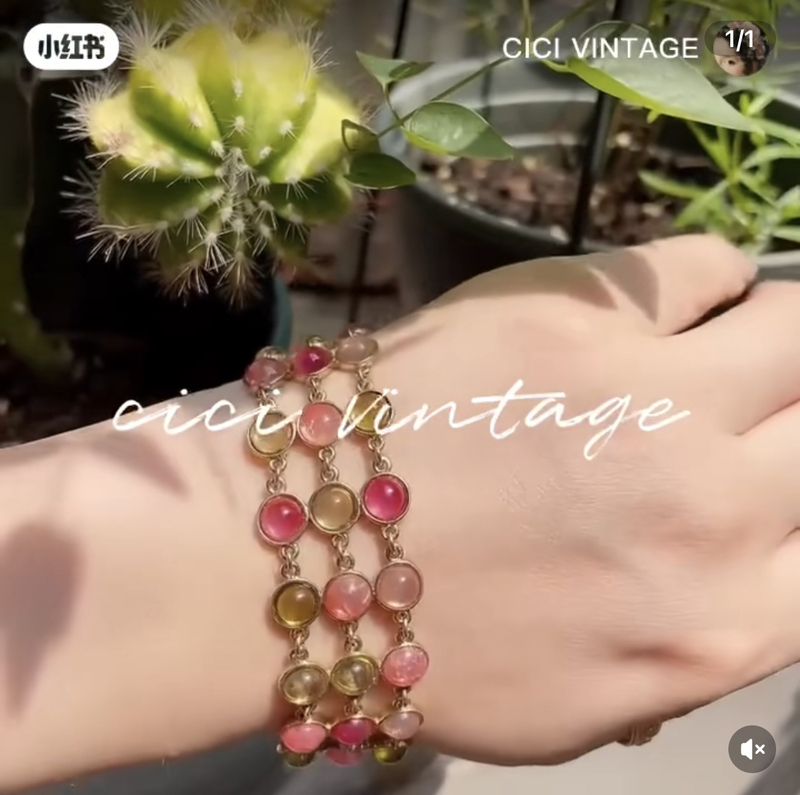 Monet Colorful Imitation Gemstone Bracelet
