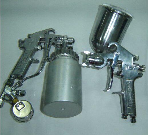 Paint spray gun paint spray gun spray gun airbrush machine with air pump (air compressor) to use
