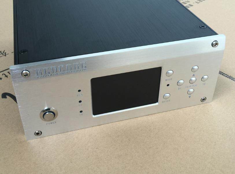 REDCORE 200A Full aluminum amplifier chassis Enclosure lossless music play case