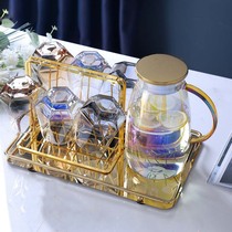 Light luxury Cup household living room cup set Nordic water Ware Glass Kettle tea cup set set European tea set Cup