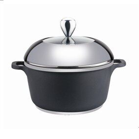 Foreign trade original single export to Germany and Italy cast aluminum no fume non-stick pot soup pot soup pot