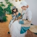 Tăm tăm Thuốc chống nắng tương phản giữa cha mẹ và con cái Mùa thu nam và nữ dài Áo khoác nữ nhẹ mùa xuân và mùa thu chống nước