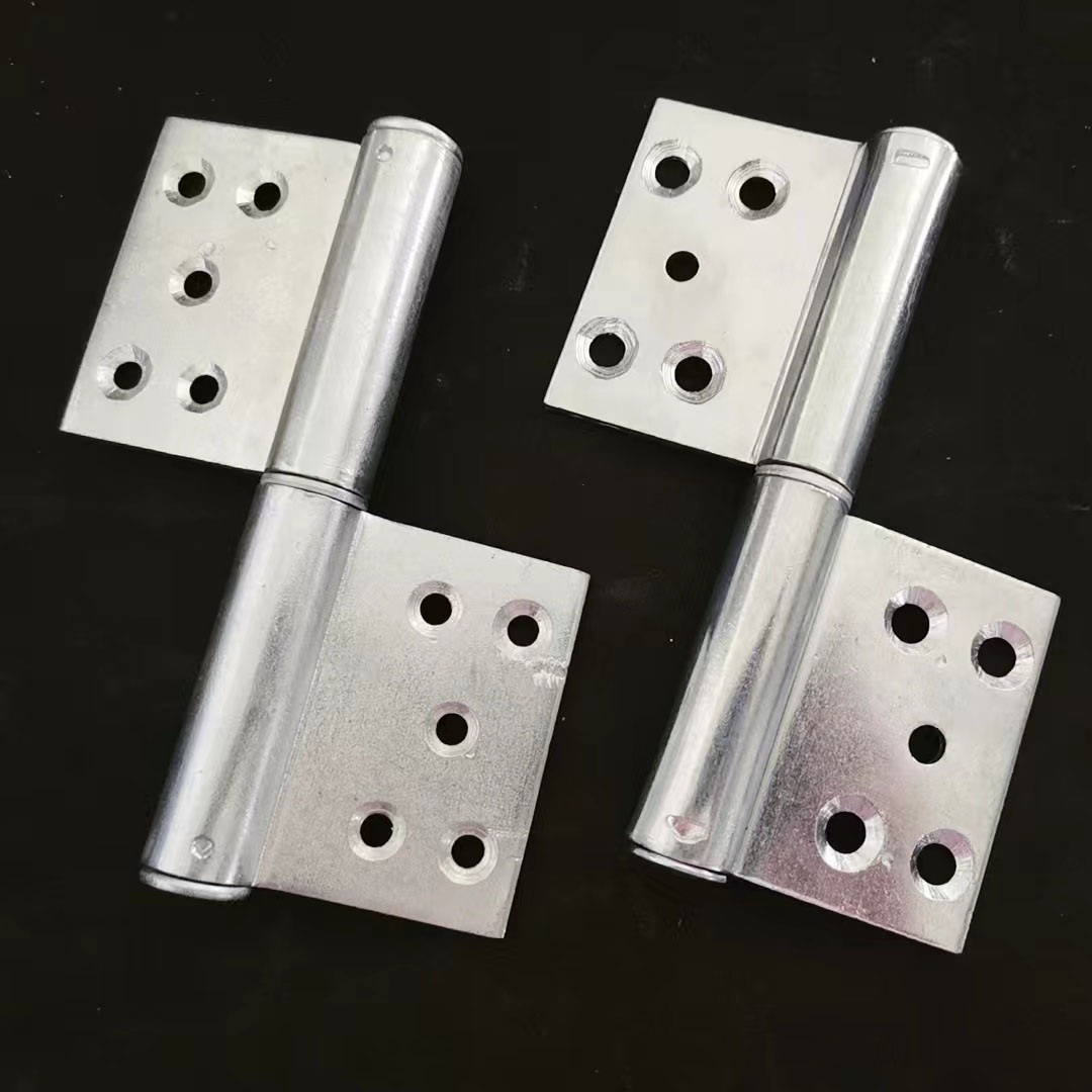 Factory direct sales 5 inch flag-shaped single and double-sided galvanized fire-proof hinge hinge