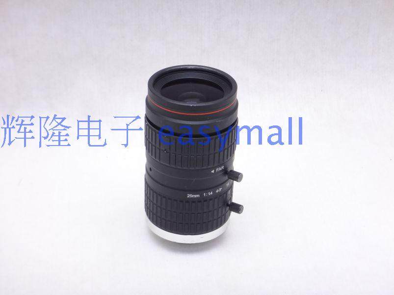 CS mouth 8 million pixels SF2514M-8M Industrial lens 25mm 1 4 4 4 3 inches large target face 4K mirror