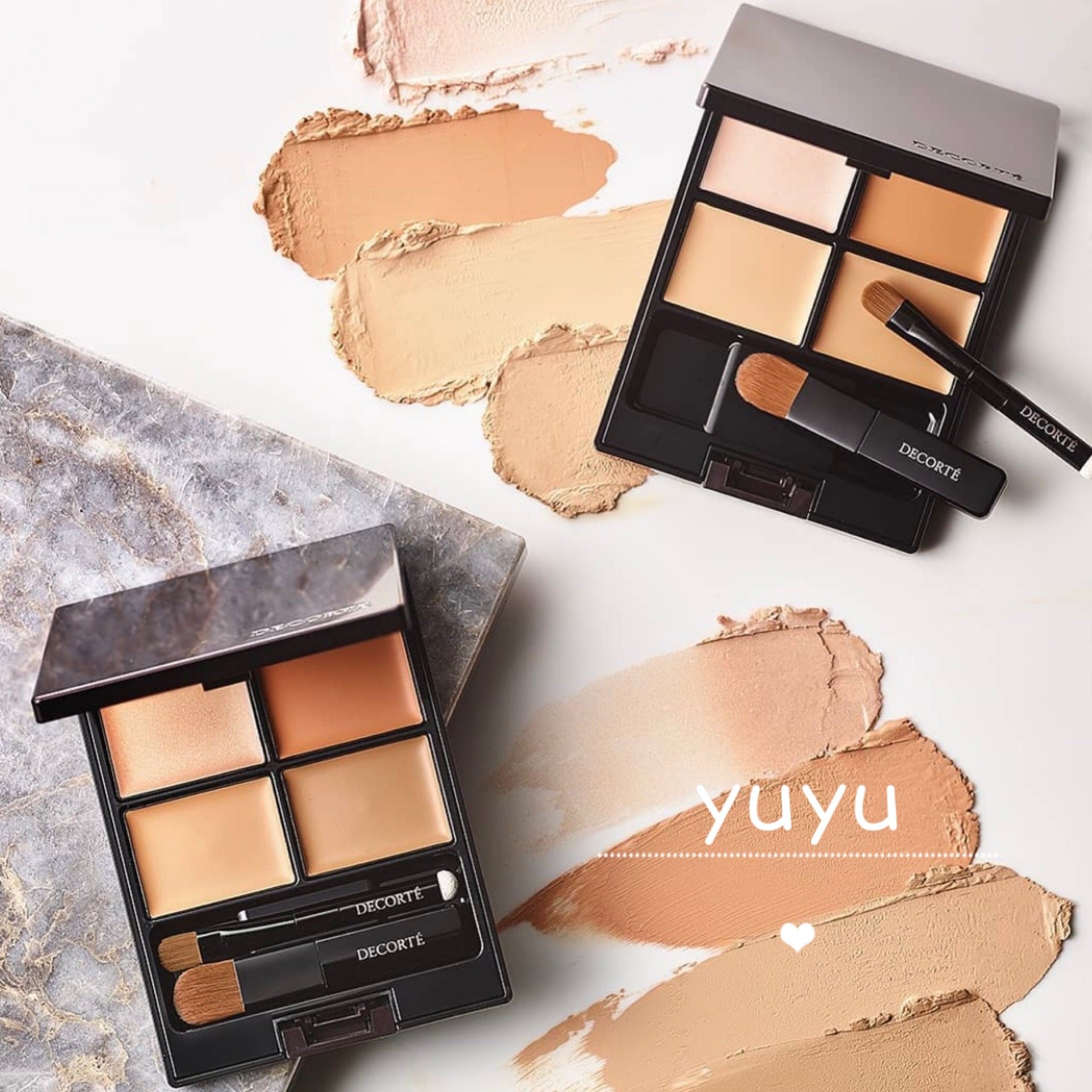 Spot Japan 2021 New products Decorte dei Coe 4 Color Flawless Cream Covered speck face pimple 5g