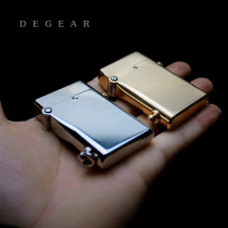 Swiss Thorens Torrance Antique Kerosene Lighter Automatic Kerosene Lighter Brass Creative Grinding Wheel Fire