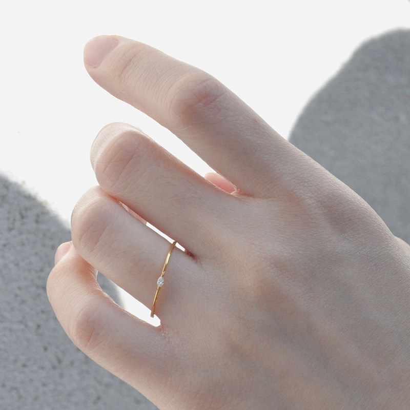 Bague Femme OTHER   en Zircon naturel - Ref 3088088 Image 3