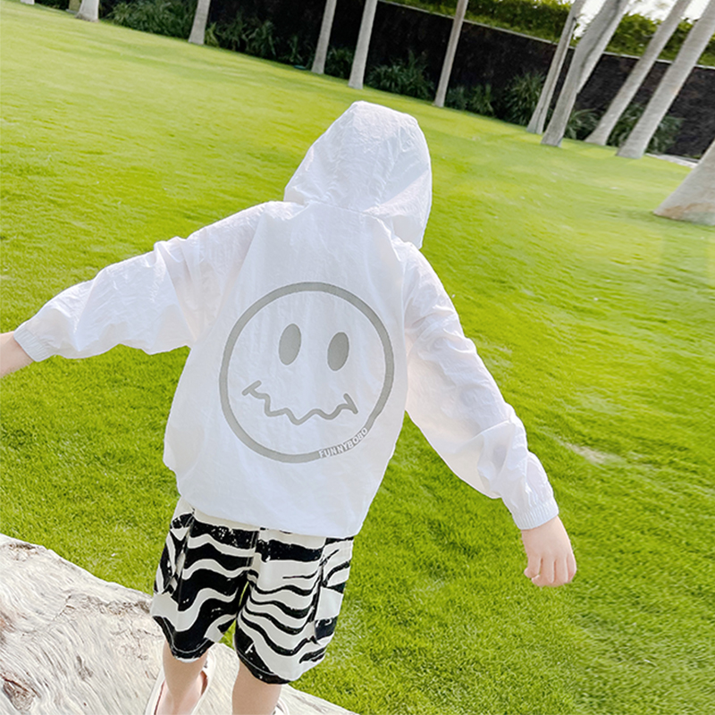 Bobo Pig Children Clothing Children Sunscreen CUHK Children Summer Clothing Thin style Casual Loose Fashion Baby Boy Coat