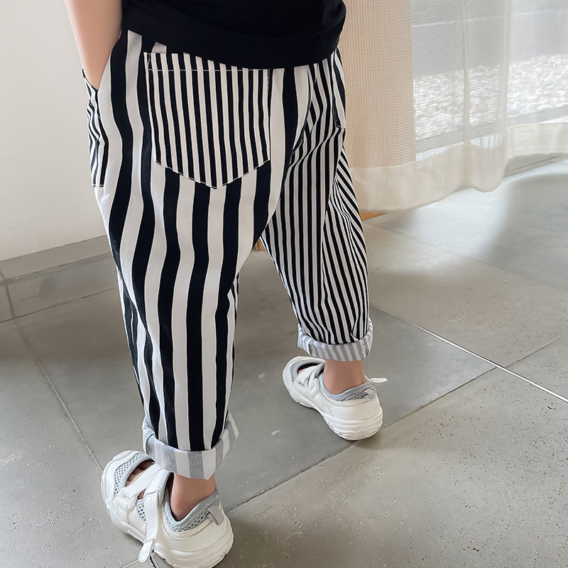 (Seven-fold back) boy's summer clothes new long pants CUHK youngstreaks children casual 100 hitch pants