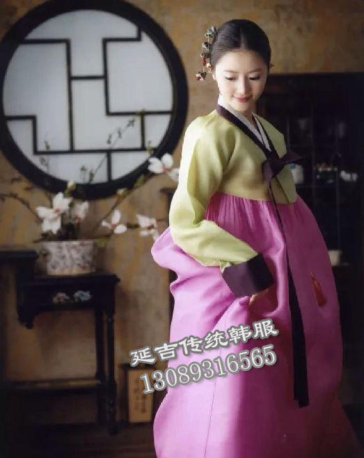 Korean Imported Fabrics Hanbok/Traditional Wedding Hanbok/Bridal Hanbok/Korean Ethnic Clothing 0001