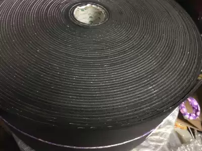 Single-sided rubber foam with rubber thickness 2mm3mm5mm width 25cm one square 4 meters