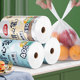 Meliya 신선 유지 가방 조끼 스타일 가정용 식품 등급 냉장고 냉장 냉동 식품 가방 식품 휴대용 비닐 봉투