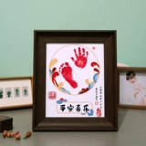 Защитный амулет для новорожденных, детские памятные отпечатки рук и ног