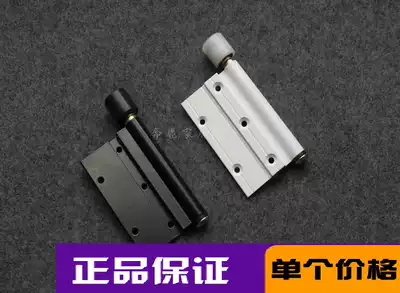 New aluminum alloy folding door accessories solid wood folding door hardware hinge single upper wheel hinge black and white hinge