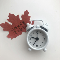 ins Hanfeng mini desk student retro cute birthday efficiency gift alarm clock dormitory clock mini clock