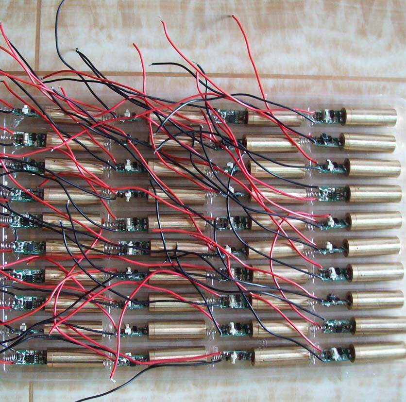 Aimer green light point 532nm 30mW green laser module industrial laser tube high power point module