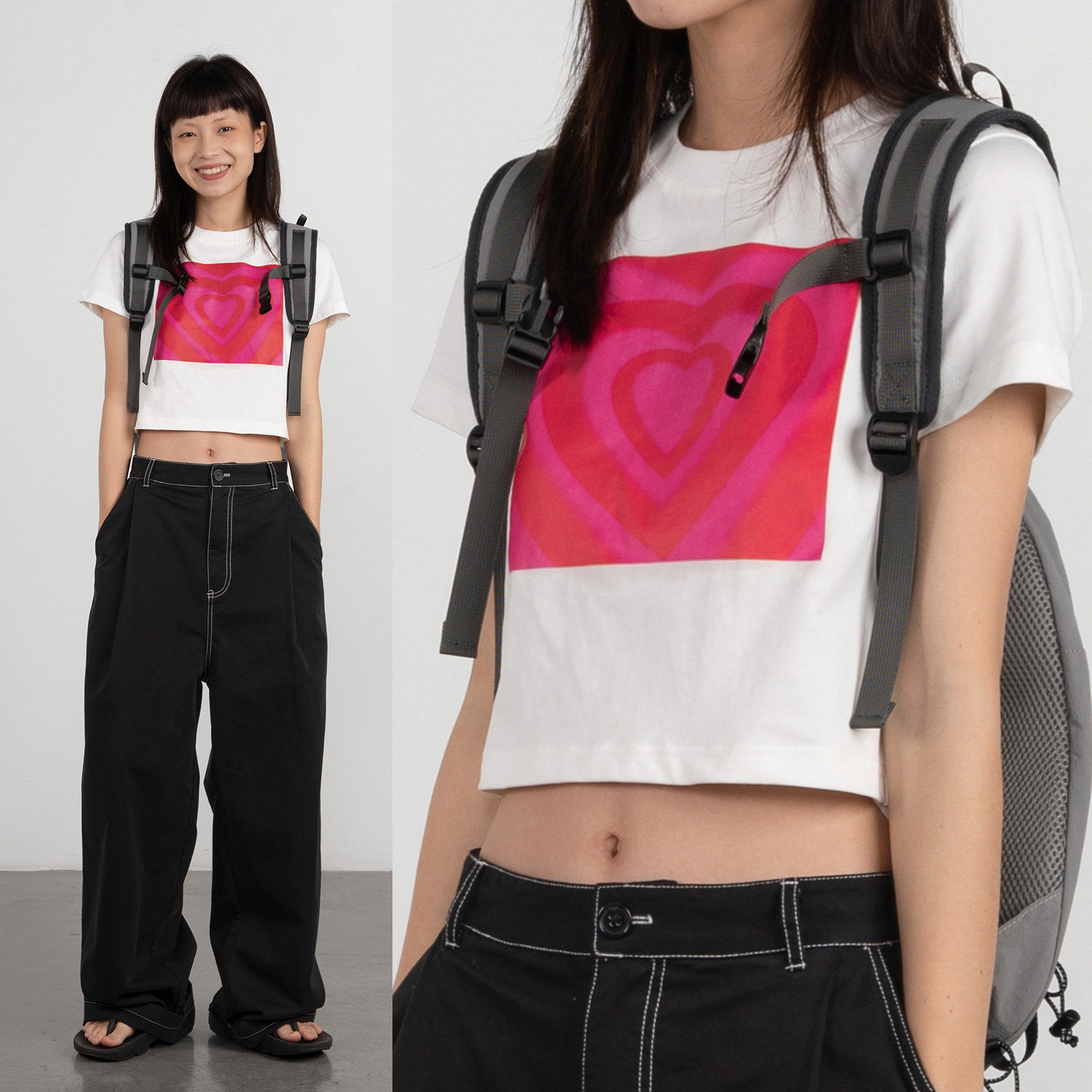 Crying Center Valentine's Day is limited to pink swings, hot girls short sleeves cry center