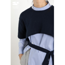 CryingCenter Early Autumn Flowers Grey zang Knitted Short Sleeve Laminated Wear and Cry Out Center