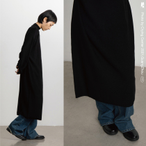 (Tide WOO Exclusive) CryingCenter Day Straight straight drum Minimalist Knit Dress long skirt Cry Center