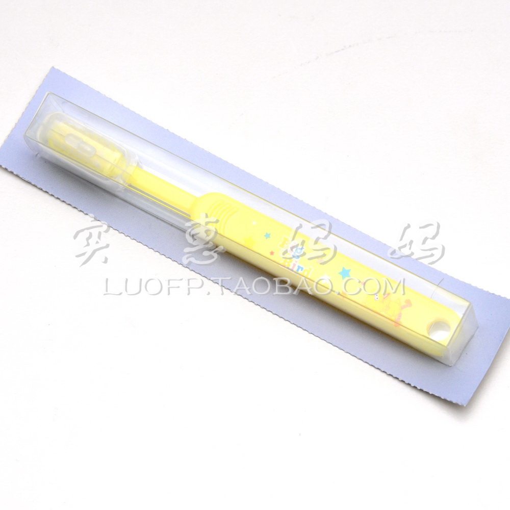 Great price spot Japan direct Universal Studios Sesame Street baby toothbrush 6 + yellow